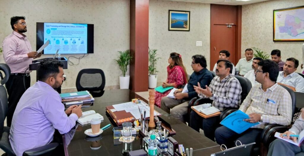 Deputy Development Commissioner reviewed the progress of agriculture, fisheries, animal husbandry and other schemes.