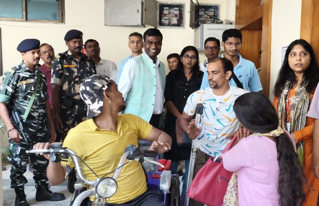 Public court of Magistrate-cum-Deputy Commissioner Manjunath Bhajantri.