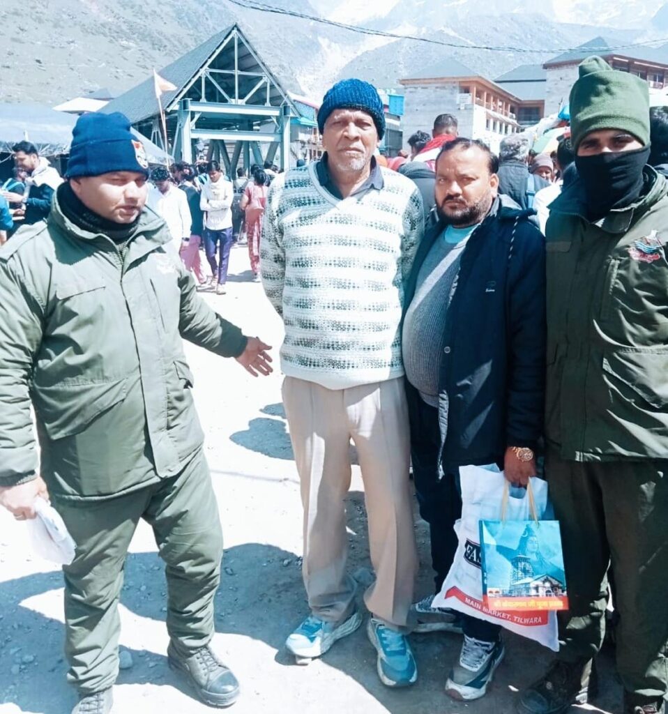 A 76-year-old man, who was separated from his loved ones in Kedarnath Dham, was found and reunited with his family within 2 hours.