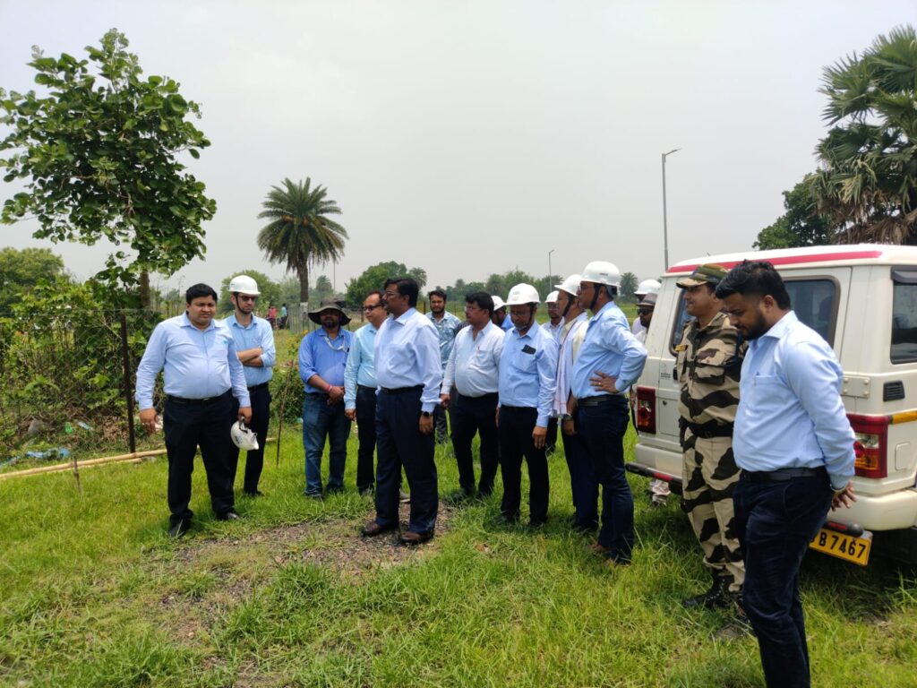 ECL CMD inspected the gasification plant in Kasta.