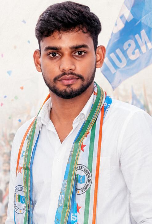 Aman Shahzad became Ranchi Rural District President of Congress student organization NSUI.