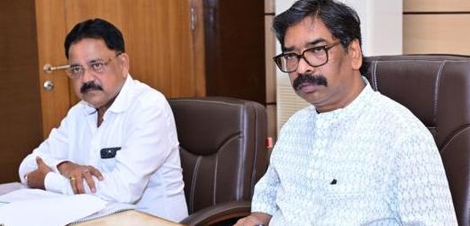 Bulldozer will be used if river-pond land is captured - Hemant Soren