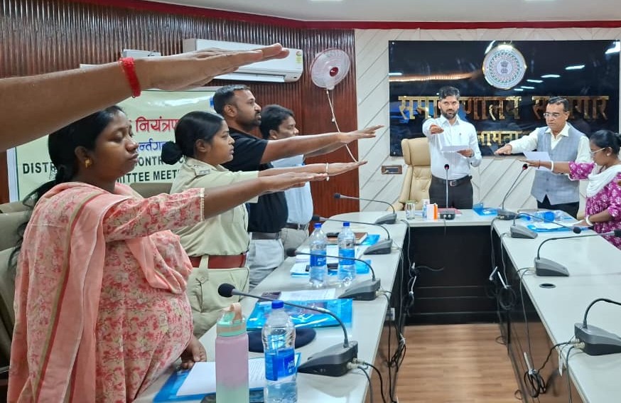 Meeting of District Level Tobacco Control Committee concluded under the chairmanship of Deputy Commissioner