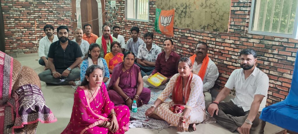 Jamtara Nagar BJP's monthly meeting concluded, emphasis on 'Ek Ped Maa Ke Naam' campaign