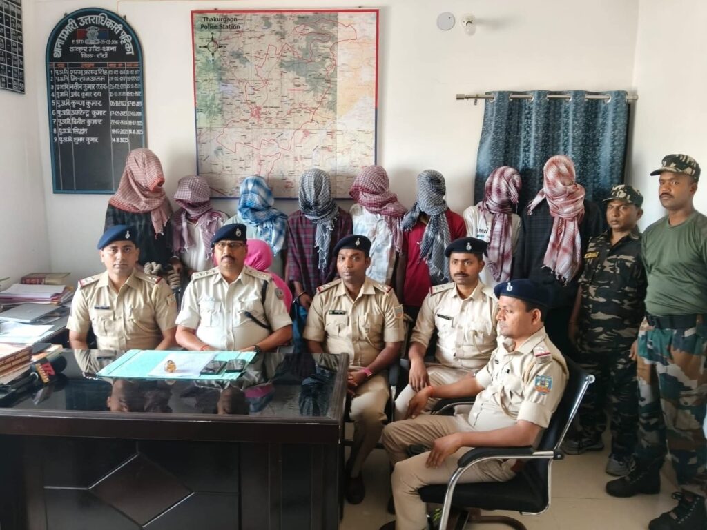 Ranchi police arrested 9 in gang rape case