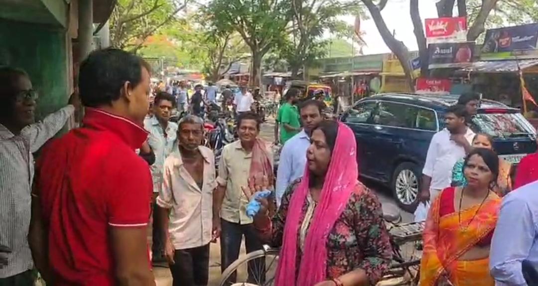 Nagar Panchayat President took stock of the wards