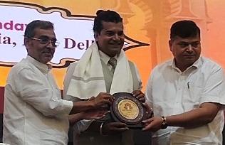 Hero Rajan Kumar honored with the "Bihar Pratibha Samman 2026"