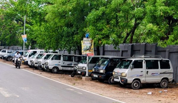 Fine of ₹1.10 lakh imposed on school vehicles.