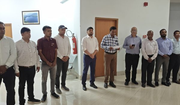 Organization of condolence meeting in the Collectorate.