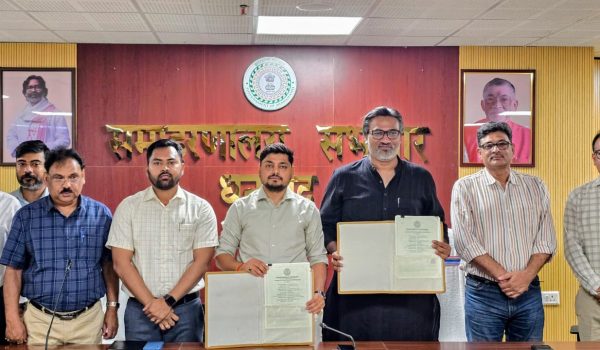 MoU signed between JRDA and Tata Steel Foundation.