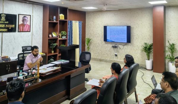 Deputy Development Commissioner reviewed the Child Protection Unit.