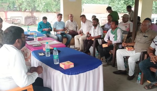 Peace committee meeting held in Nala police station.