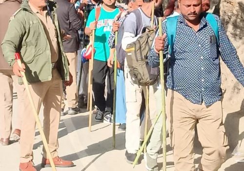 Rudraprayag police ready for Kedarnath Yatra.