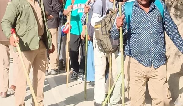 Rudraprayag police ready for Kedarnath Yatra.