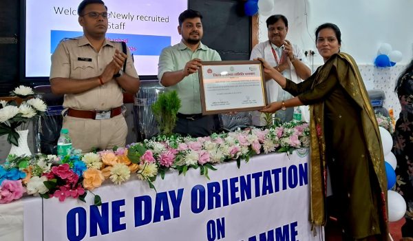 Grand welcome to newly appointed health workers under National Health Mission