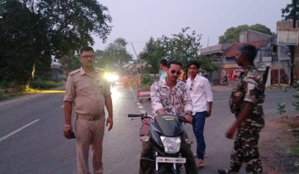 Anti crime checking campaign, two wheeler and four wheeler vehicles checked
