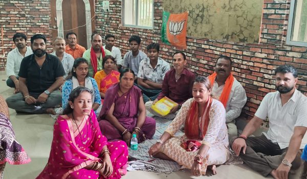 Jamtara Nagar BJP's monthly meeting concluded, emphasis on 'Ek Ped Maa Ke Naam' campaign