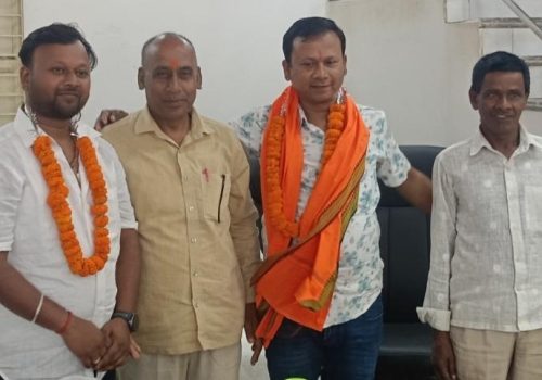 Shiv Prasad Mahato had a formal meeting with the Deputy Mayor