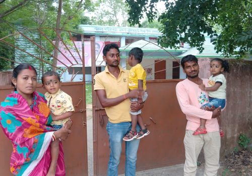 Aadhaar camp closed early; Panchayat building found locked.