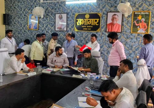 Show-cause notice issued to Dhanbad Circle Officer; directive issued to withhold salaries of the circle's clerks and staff.
