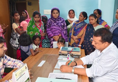Allegations of irregularities in the selection of 'Jal Sahiyas'