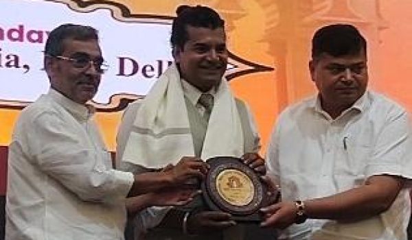 Hero Rajan Kumar honored with the "Bihar Pratibha Samman 2026"