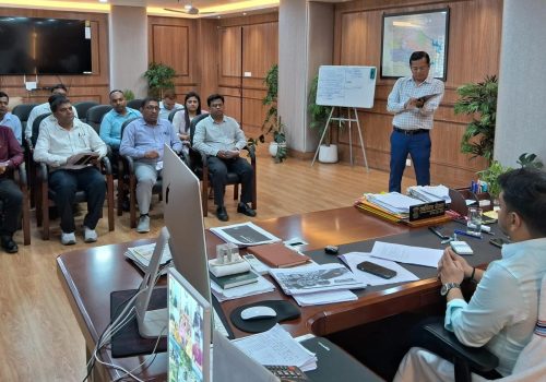 Deputy Commissioner holds review meeting of the District Aadhaar Monitoring Committee.