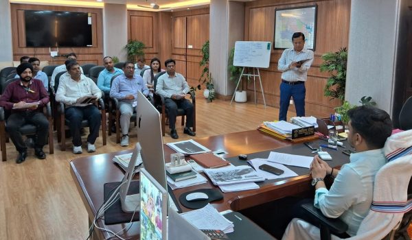 Deputy Commissioner holds review meeting of the District Aadhaar Monitoring Committee.