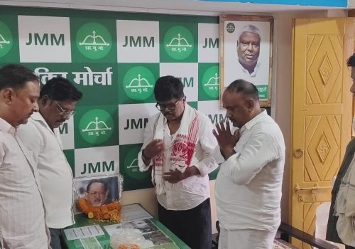 The birth anniversary of former MP A.K. Roy was observed; tributes were paid, and his struggles were remembered.